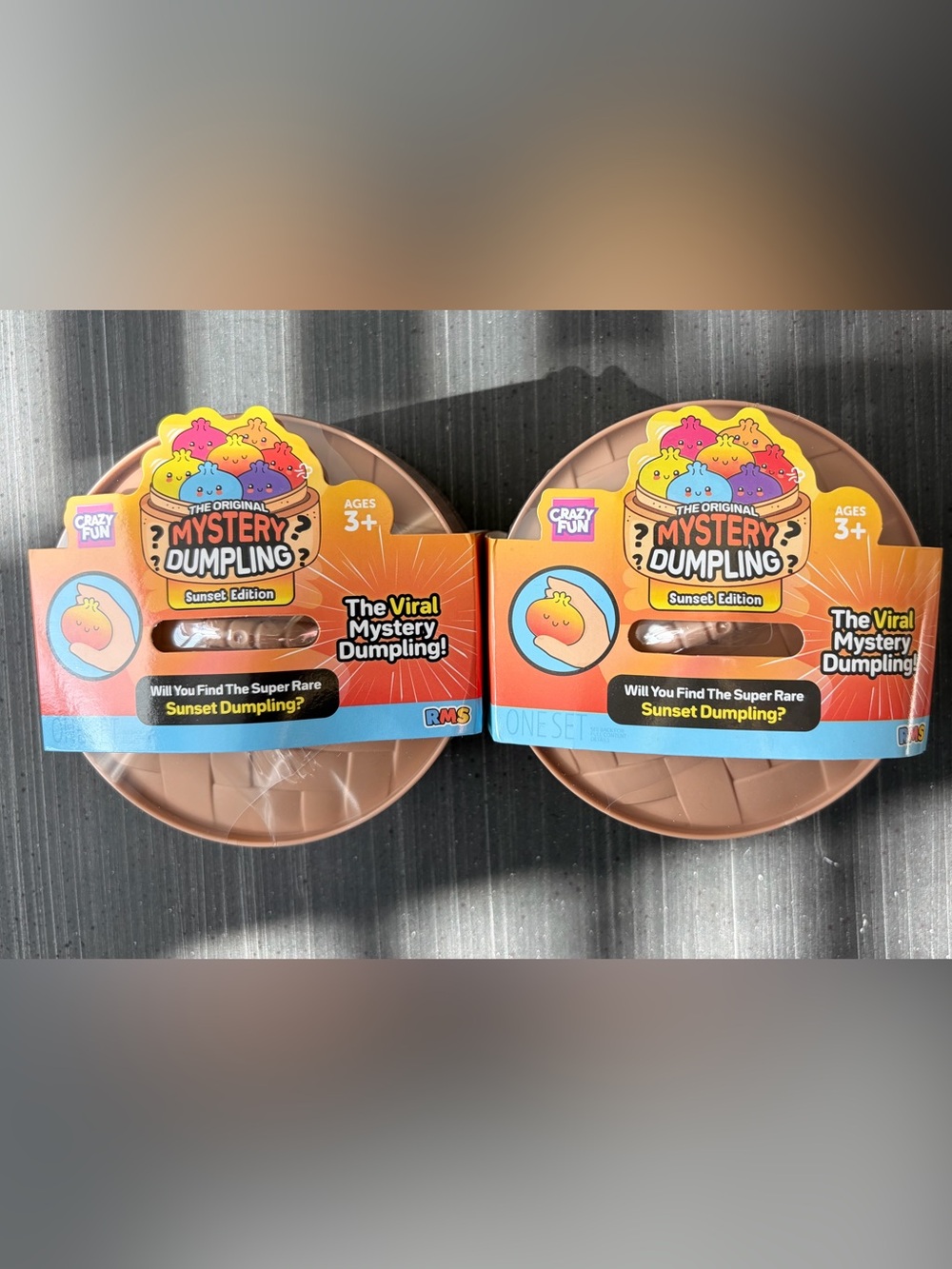 SEALED RMS Mystery Dumpling “Sunset Edition” Set of 2